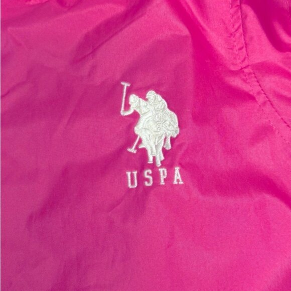 U.S. Polo Assn. Pink Varsity Jacket in Women’s Size XXL - Picture 6 of 16